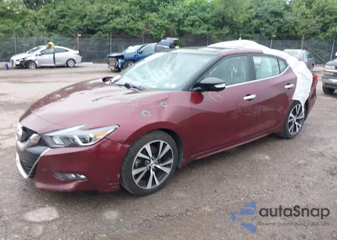 2017 Nissan Maxima 3.5 Platinum из США, поврежденный, VIN 1N4AA6AP2HC392902